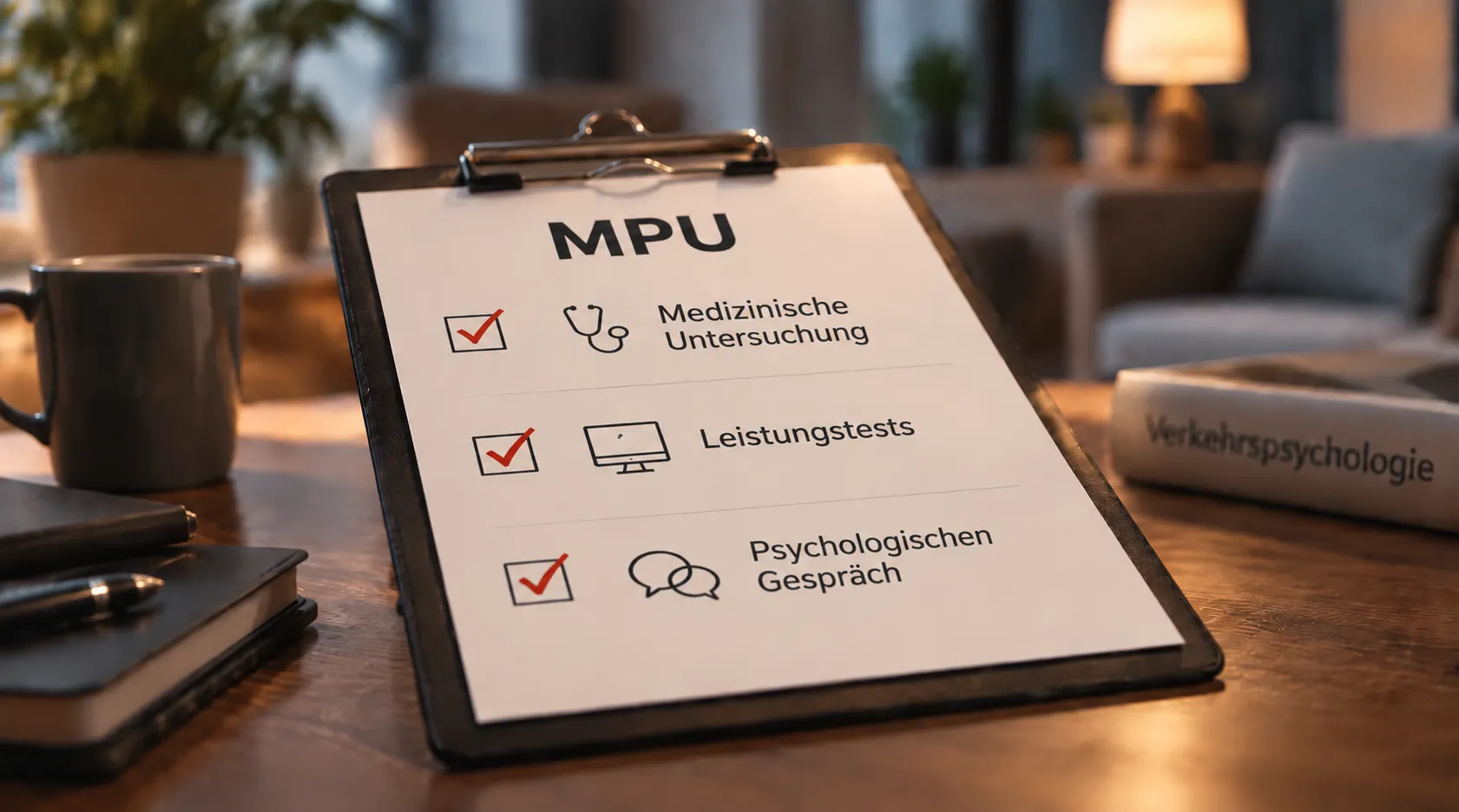 Überblick über die wichtigsten Phasen der MPU Die wichtigsten Schritte der MPU